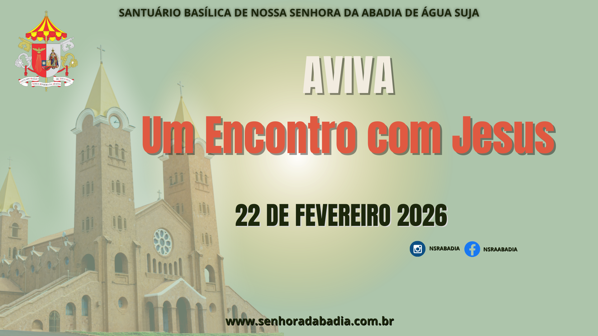 1º AVIVA - Um encontro com Jesus - 22/02/2026