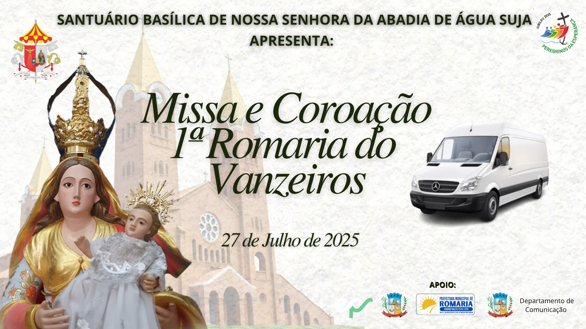 1ª Romaria dos vanzeiros - 27/7/2025