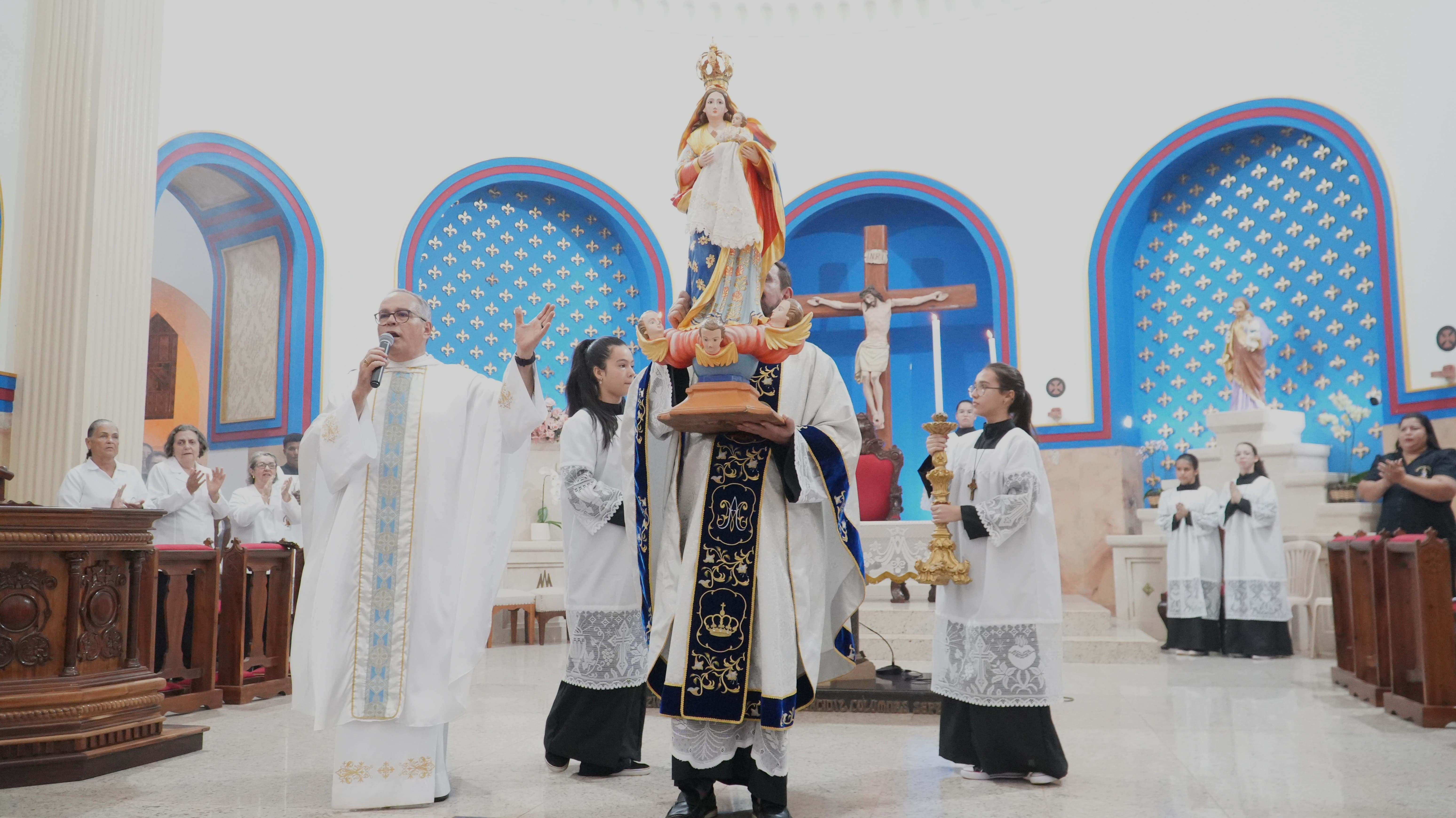 FESTA POR OCASIÃO DA ELEVAÇÃO DO SANTUÁRIO À BASILICA - Missa 17/11/2023