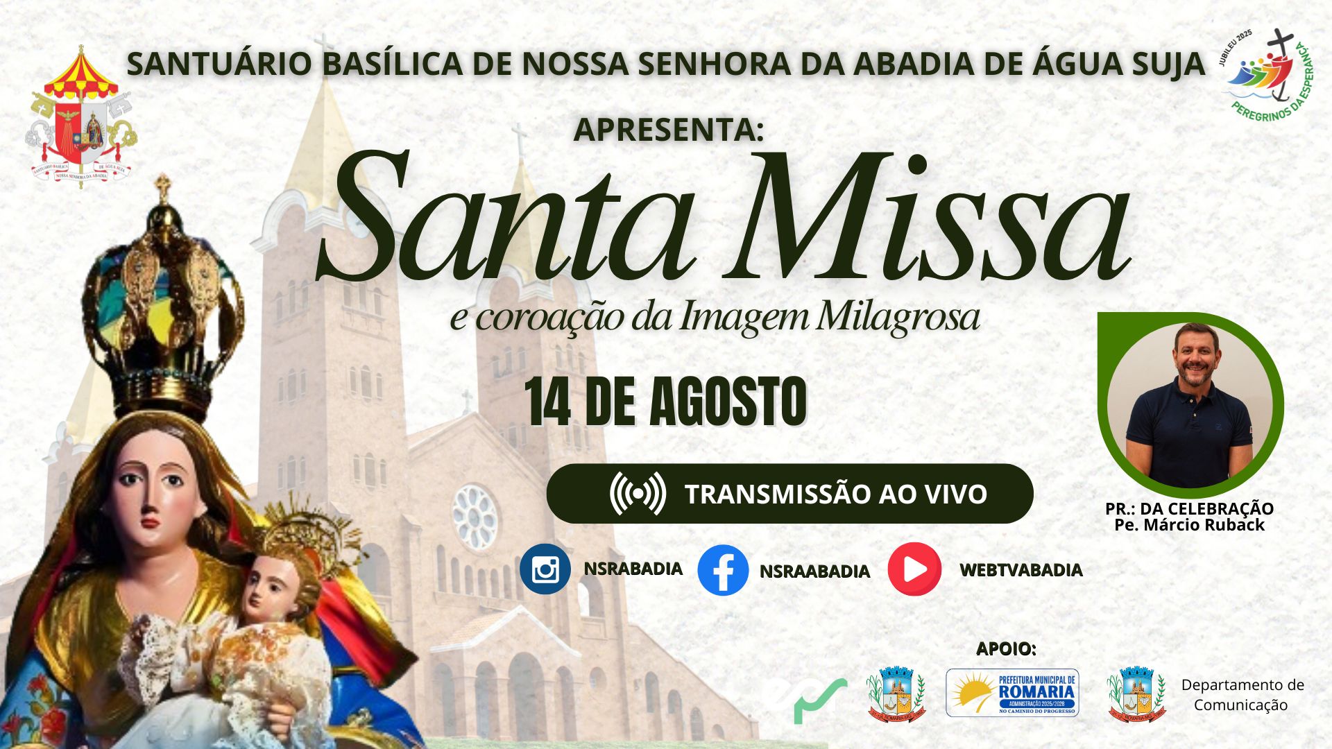 Missa Campal e Coroação - 14/08/2025