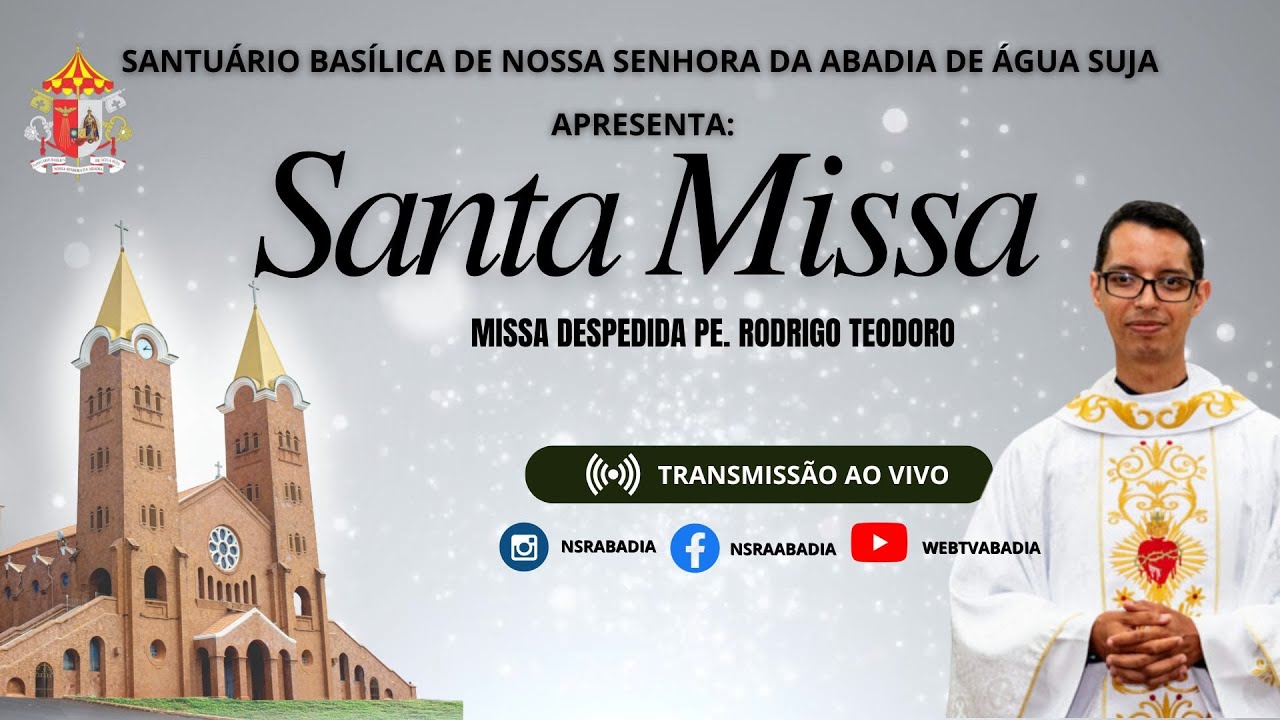 Missa e Serenata em Despedida para Pe. Rodrigo 04/01/226