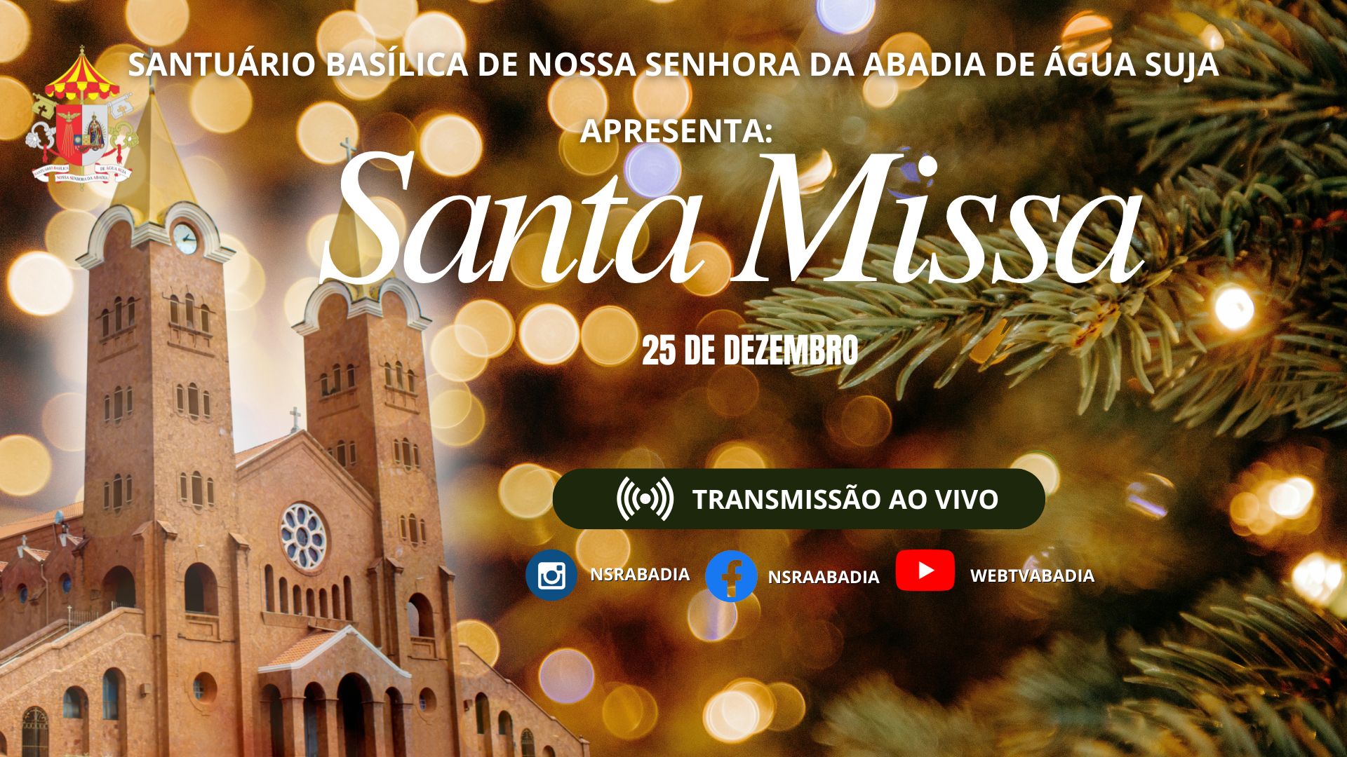 Missa Natal do Senhor 24/12/2025