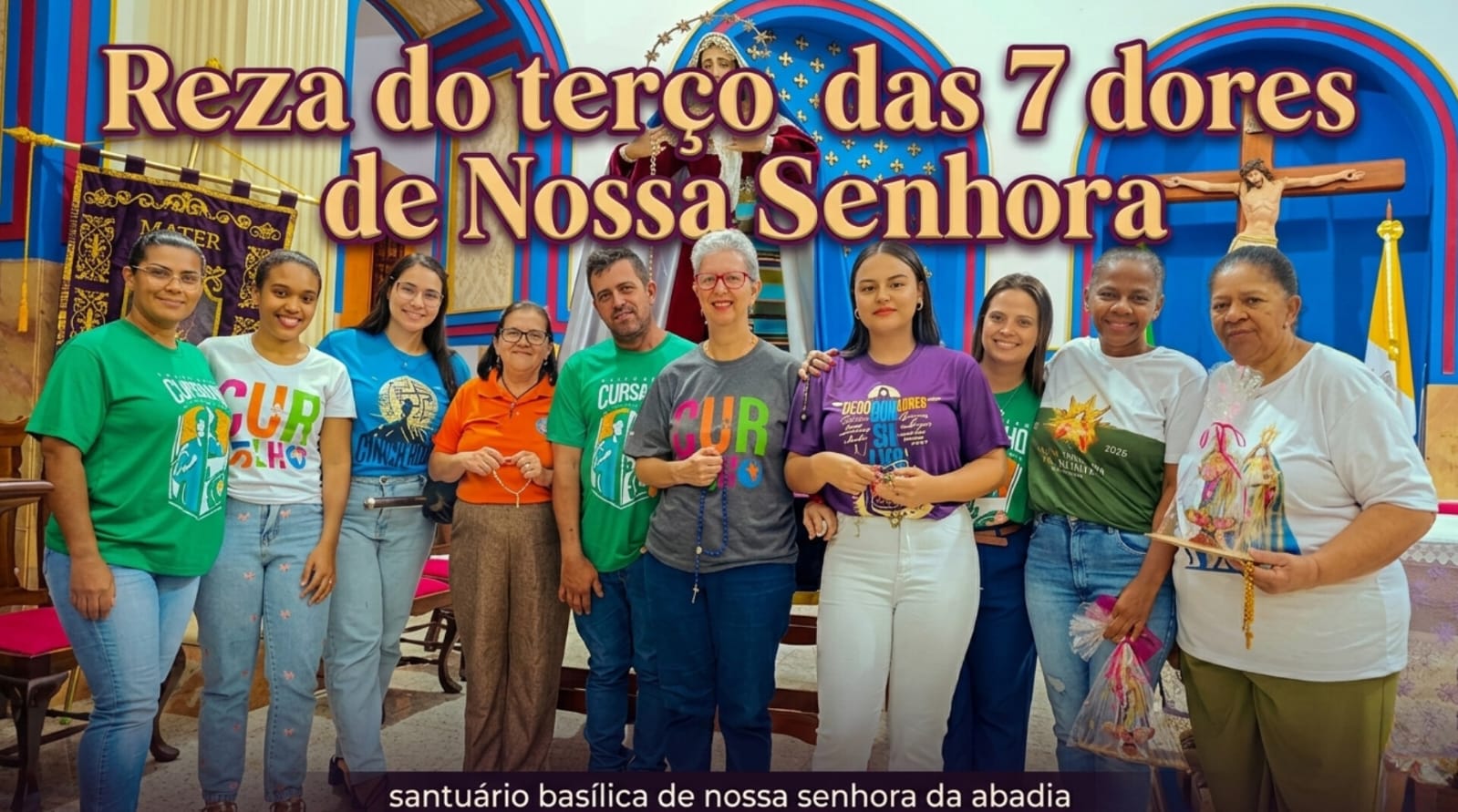 Reza do terço das 7 dores de Nossa Senhora - 01/04/2026