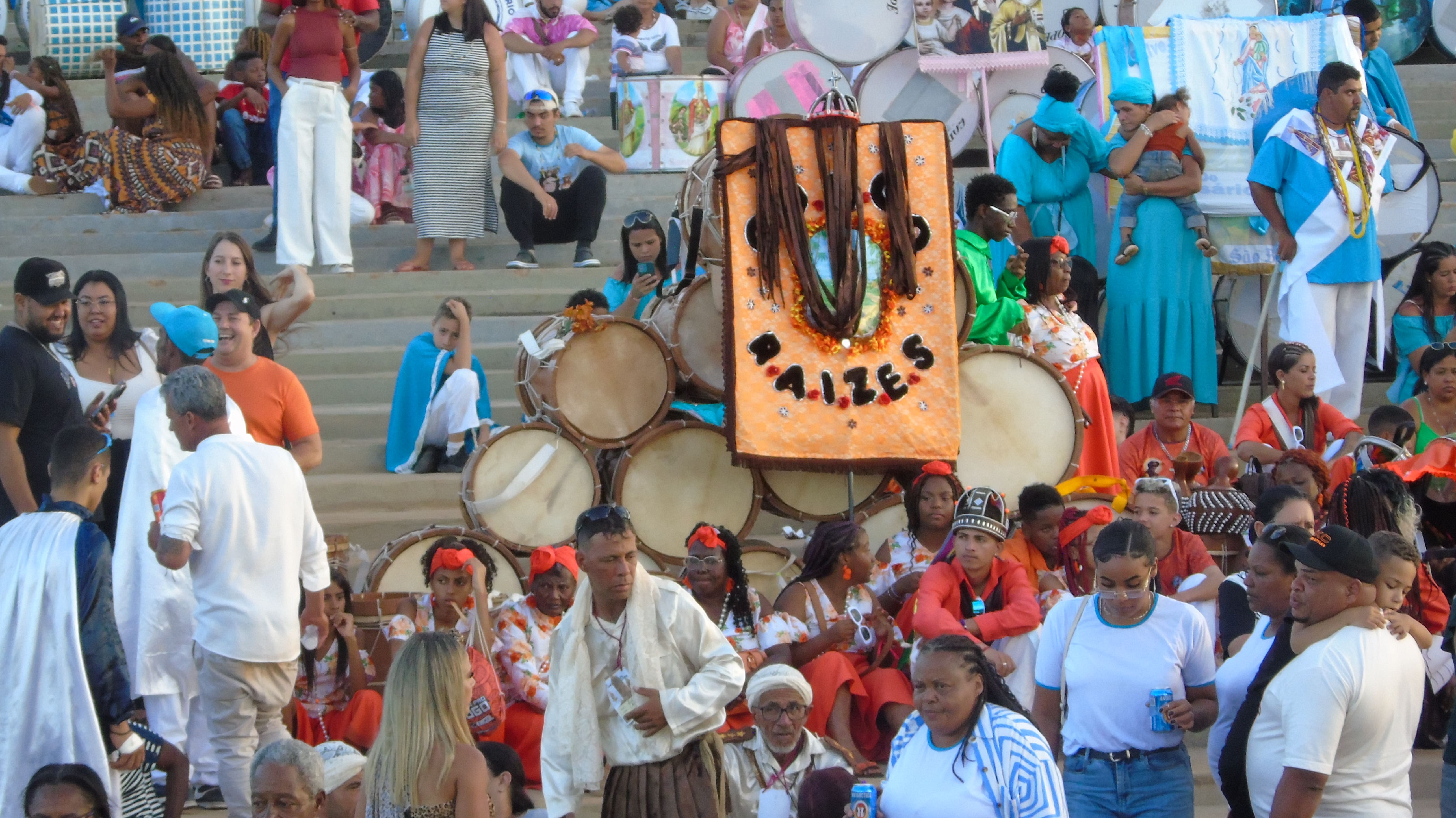 Romaria celebra o 45º Encontro de Congados, Moçambiques, Marujos e Catupés com fé, tradição e cultura