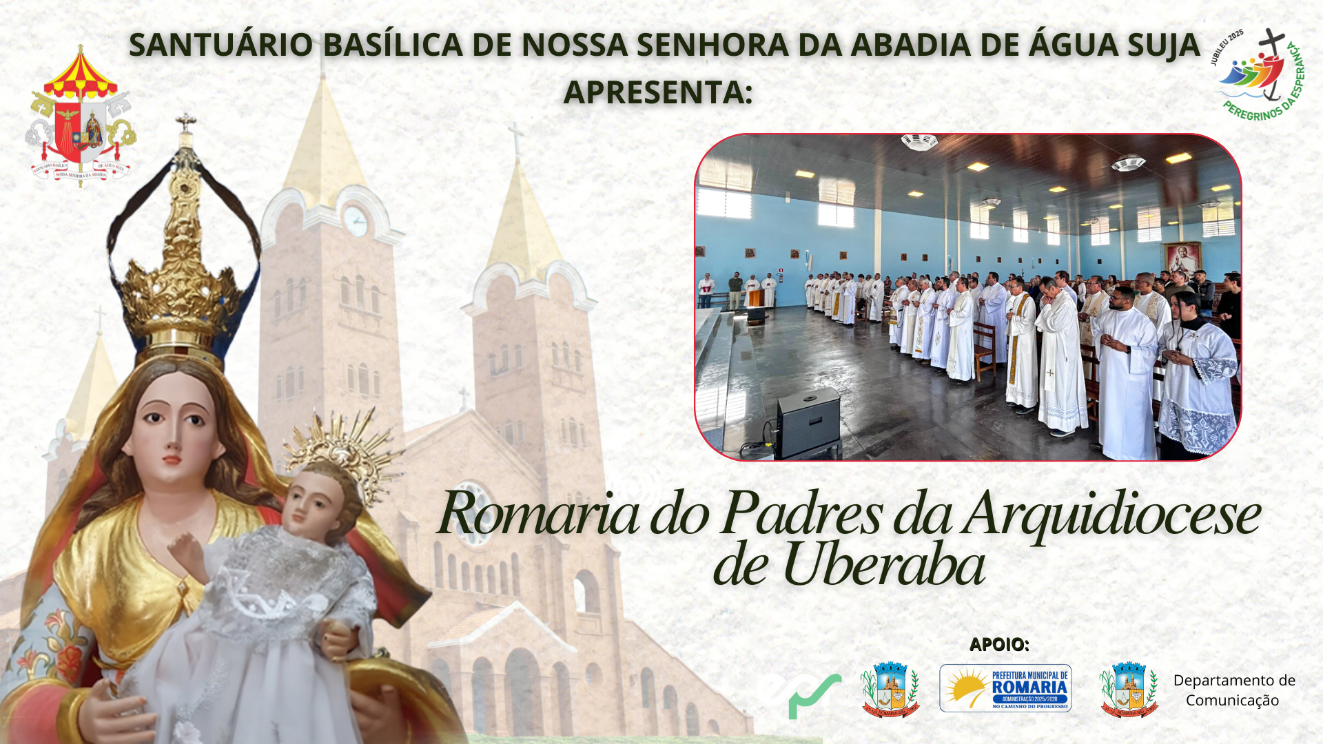 Romaria Jubilar dos Padres da Arquidiocese de Uberaba