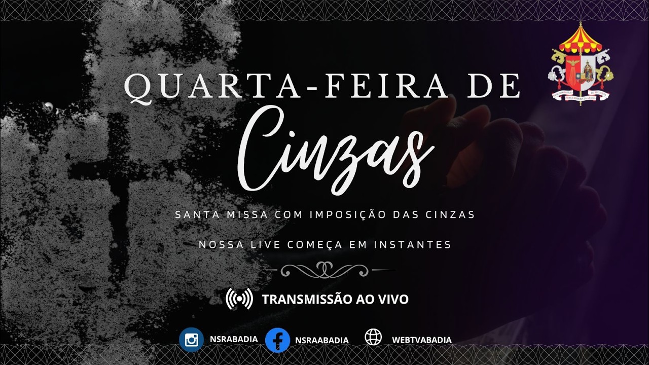 Santa Missa com Imposição das Cinzas - 18/02/2026